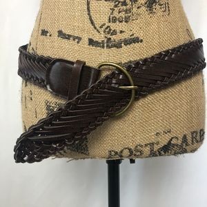 Women's Woven Brown Belt  NEW!